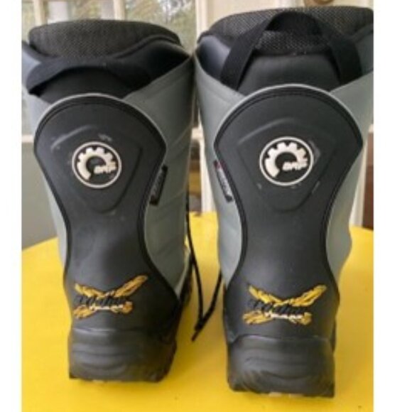 VINTAGE LADIES TEAM-X SKI-DOO SNOWMOBILE BOOTS - Picture 3 of 7